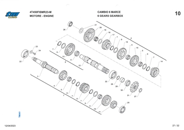 Gearkasse 6 Trins